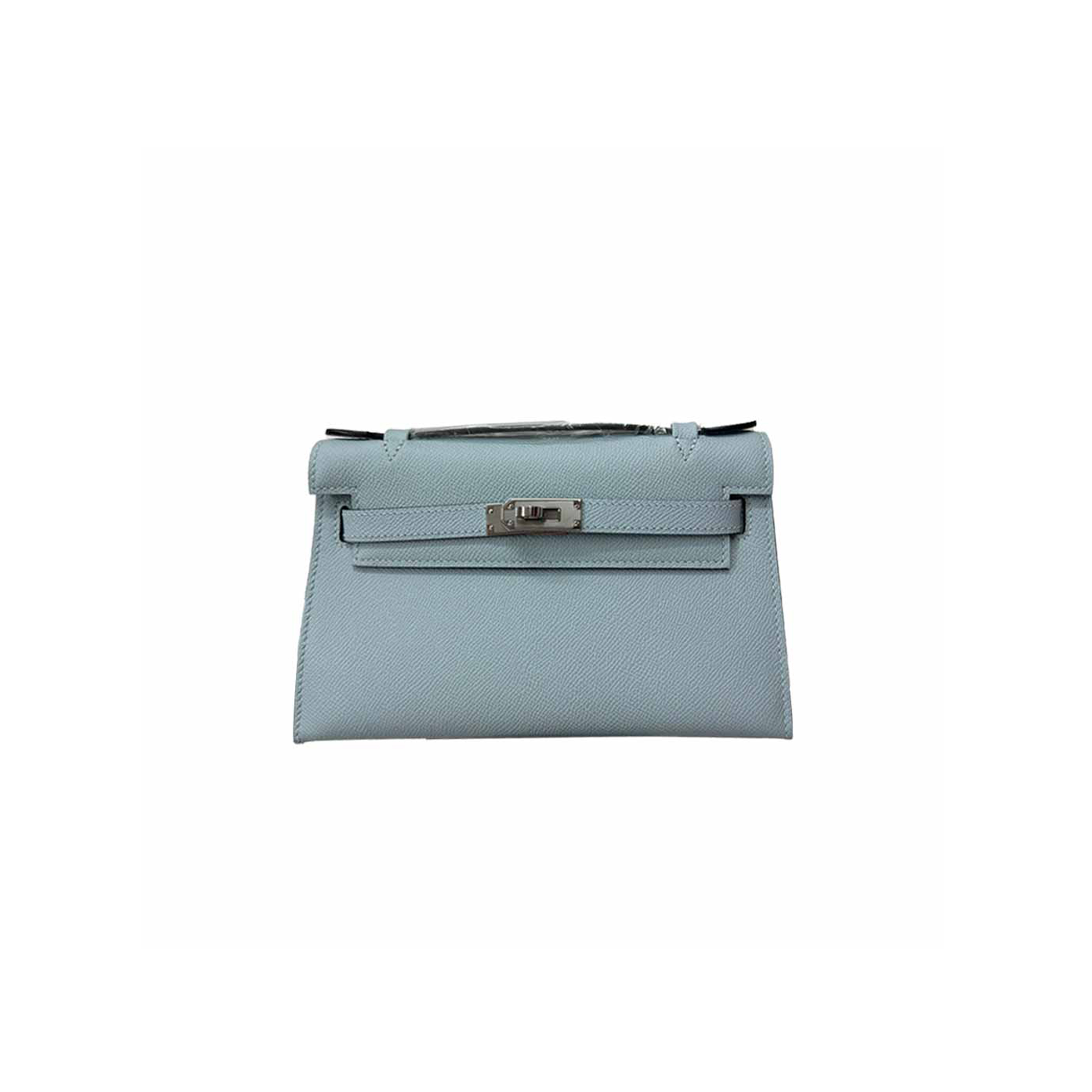 H**mes pochette 22 cm hardware epsom leather (22*14*7cm)